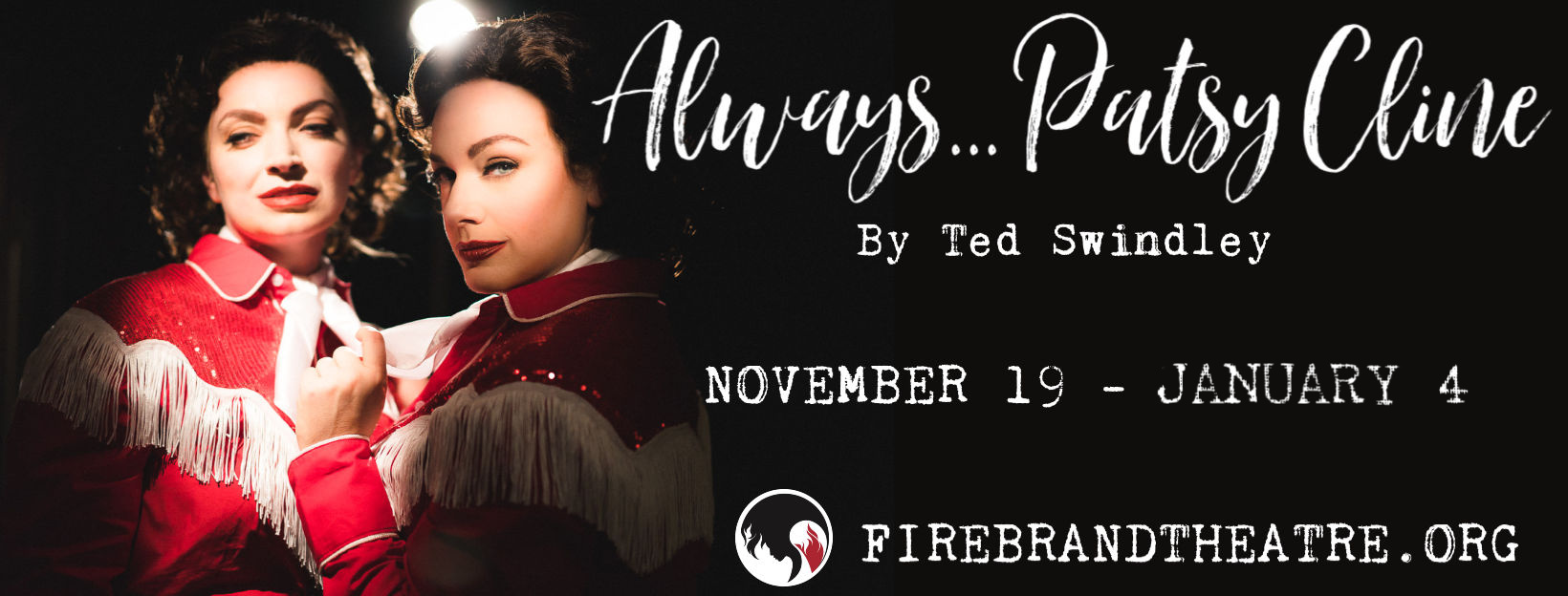 Always Patsy Cline promotional poster featuring Harmony France and Christina Hall