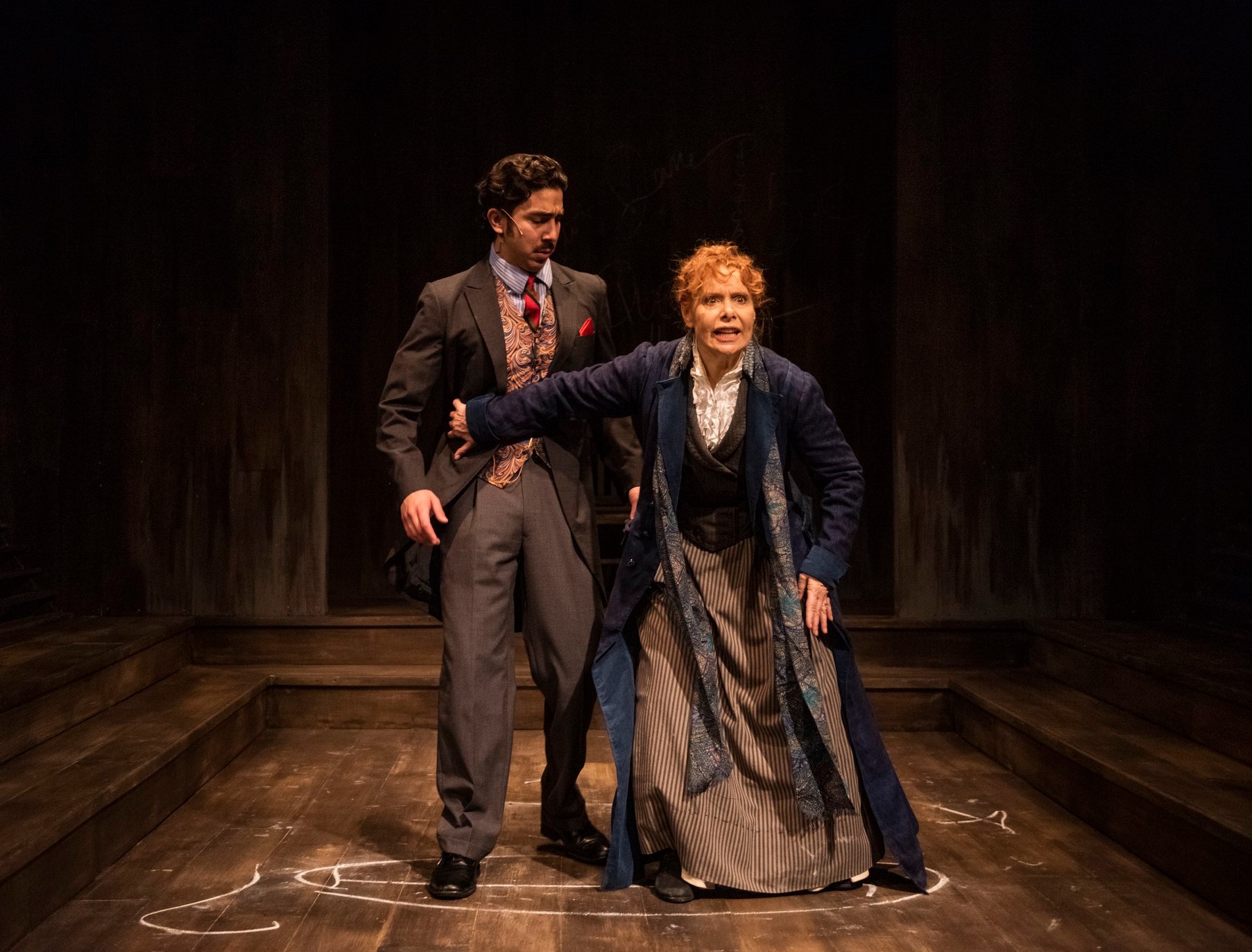 Max Cervantes and Barbara E. Robertson in Queen of the Mist